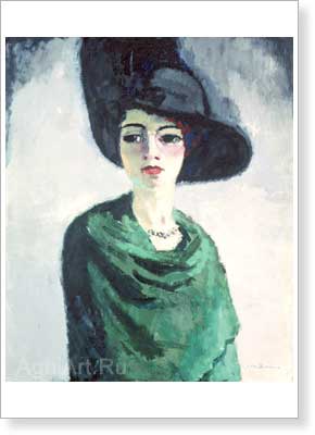 Kees-van-Dongen_Dama v 4ernoy shlape.jpg (290x400, 12Kb)