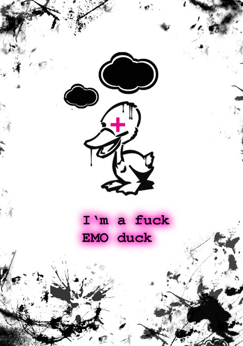 emo duck.jpg (491x698, 111Kb)
